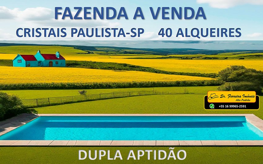 Fazenda - Venda - Cristais Paulista - Cristais Paulista - SP
