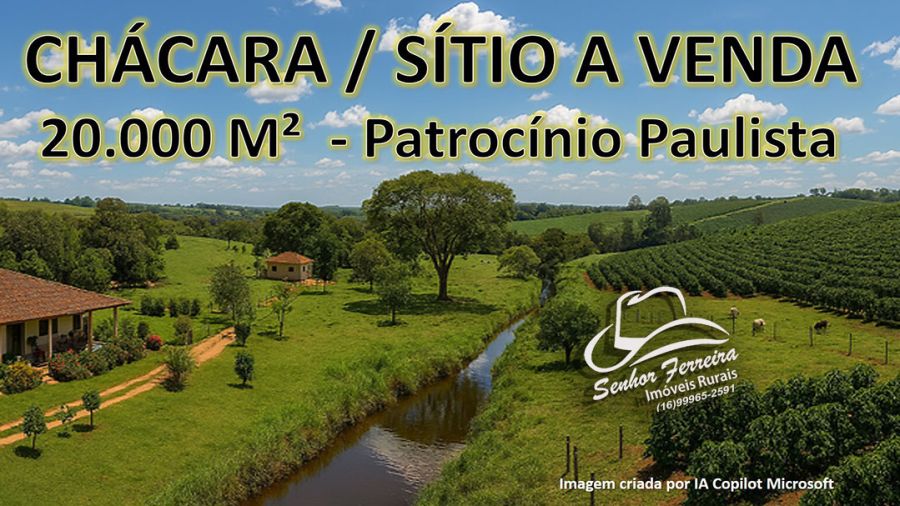 Stio - Venda - Patrocnio Paulista - Patrocnio Paulista - SP