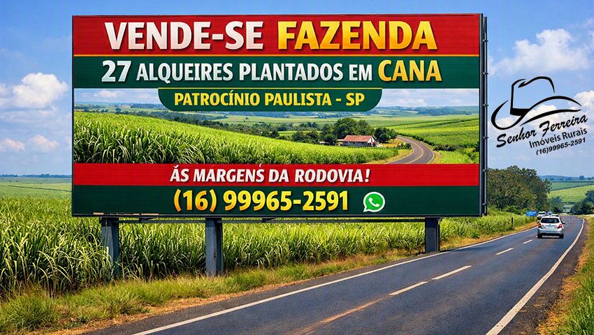 Fazenda - Venda - Patrocínio Paulista - Patrocínio Paulista - SP