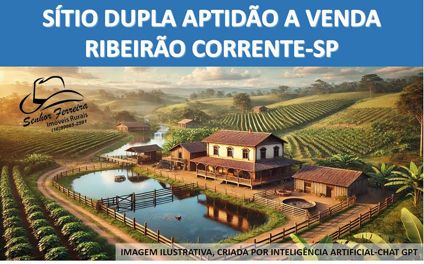 Sítio - Venda - Ribeirão Corrente - Ribeirão Corrente - SP