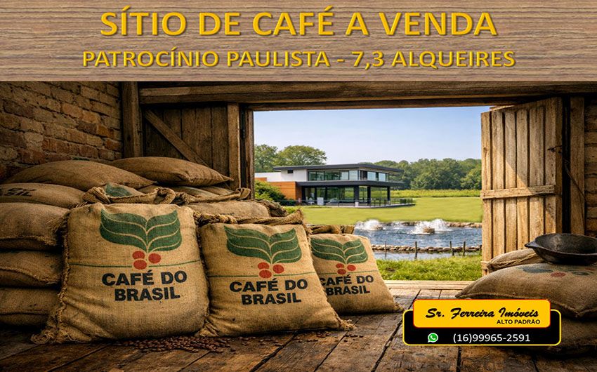 S�tio - Venda - Patroc�nio Paulista - Patroc�nio Paulista - SP