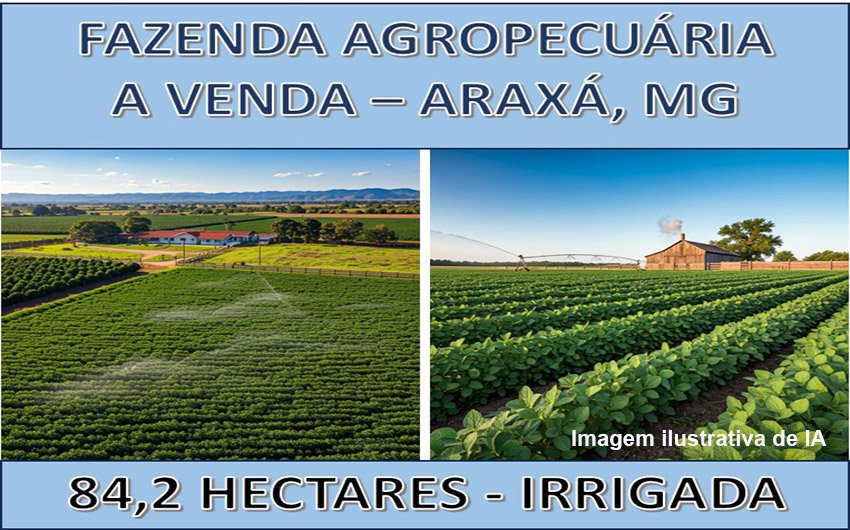 Fazenda - Venda - AraxÁ - Araxá - MG