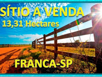 SÍTIO DE 5,5 ALQUEIRES EM FRANCA-SP