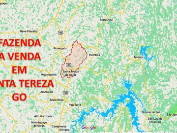 FAZENDA A VENDA EM GOIÁS - SANTA TEREZA DE GOIAS