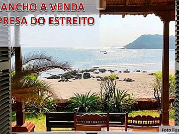 RANCHO A VENDA NA REPRESA DO ESTREITO