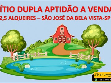 SÍTIO A VENDA EM SÃO JOSÉ DA BELA VISTA-SP