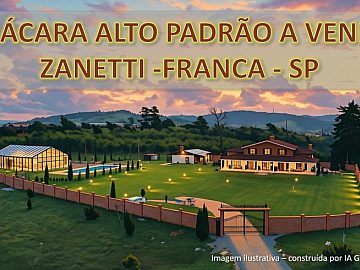 CH�CARA ZANETTI A VENDA EM FRANCA