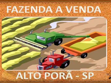 Fazenda a venda em Alto Porã-SP