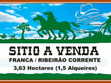 Sítio a venda - Ribeirão Corrente / Franca