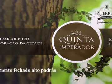 Loteamento fechado Quinta do Imperador